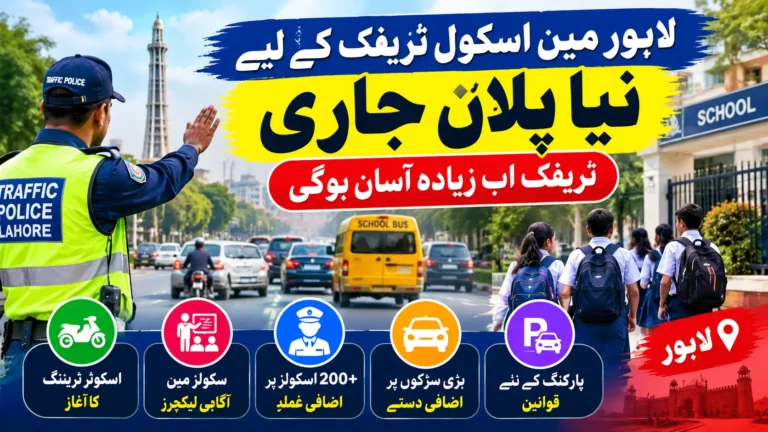 New Traffic Measures Announced to Ease School Traffic in Lahore Full Details Here