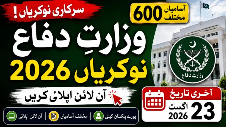 MOD Jobs 2026 Online Apply Ministry of Defence Jobs Full Details