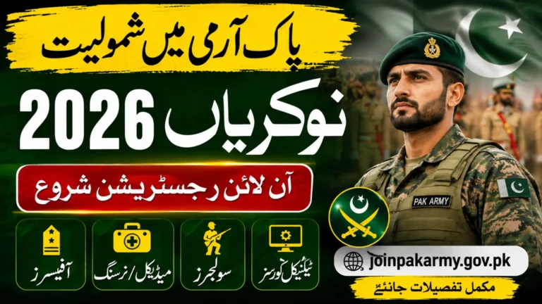 joinpakarmy.gov.pk Jobs 2026 Online Apply Join Pak Army