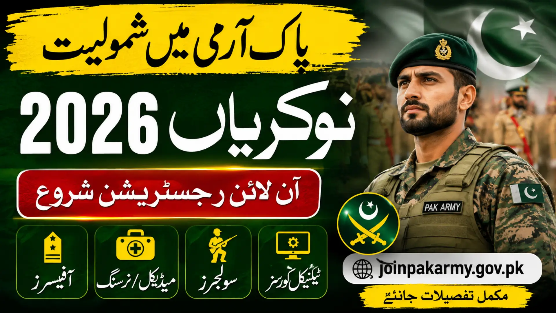 joinpakarmy.gov.pk Jobs 2026 Online Apply Join Pak Army