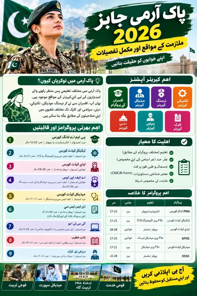 Join Pak Army Jobs 2026 See Latest Posts and Apply Now Full Details Here